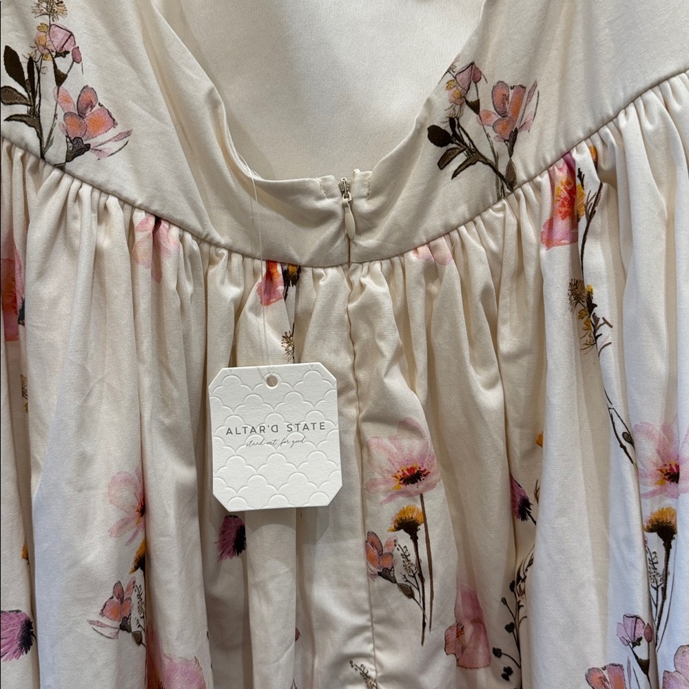 Altar'd State Floral Halter Mini Dress - Picture 7 of 9